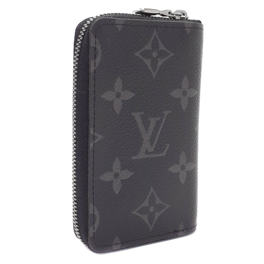 Louis Vuitton Eclipse Monogram Zippy Vertical Coi… - image 2